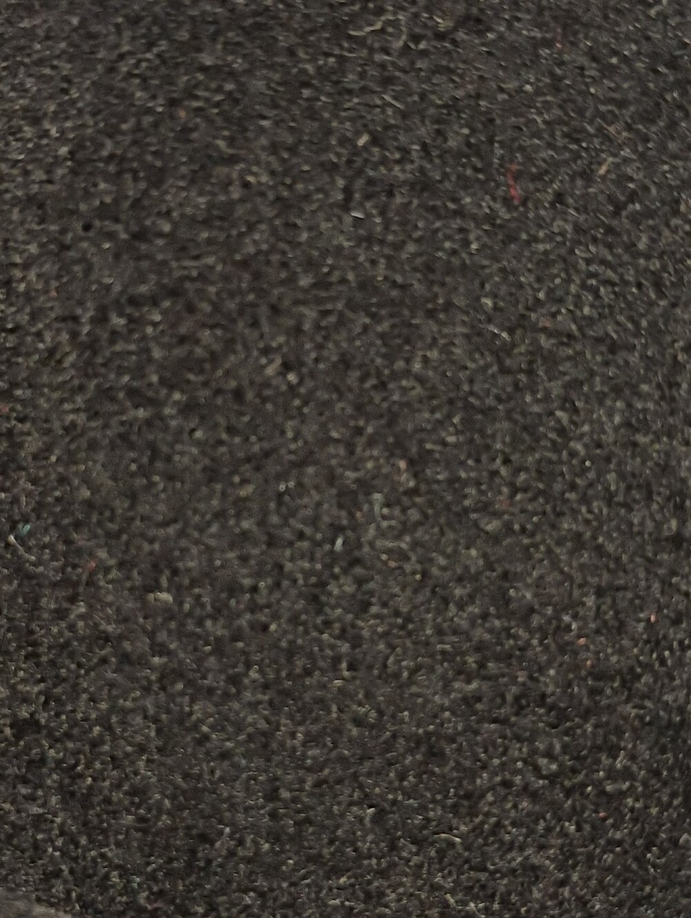 New Black Faux Brushed Velvet Fabric Measures 60" Wide By 28" Long